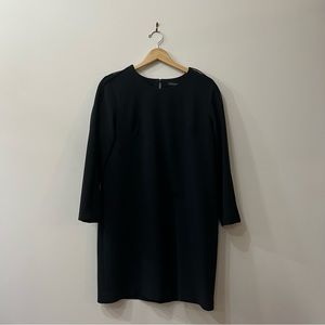 Banana republic black long sleeves dress size 12 Work, Wedding Guest dress